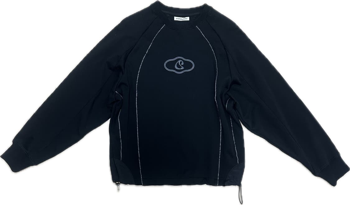 스마트어반유즈풀 (코이세이오) 맨투맨 블랙 상품이미지1