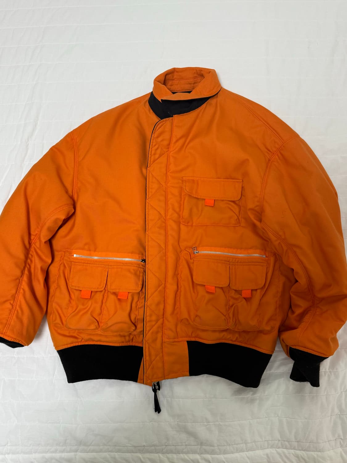 꼼데가르송 옴므 리버시블 울 봄버자켓 상품이미지5