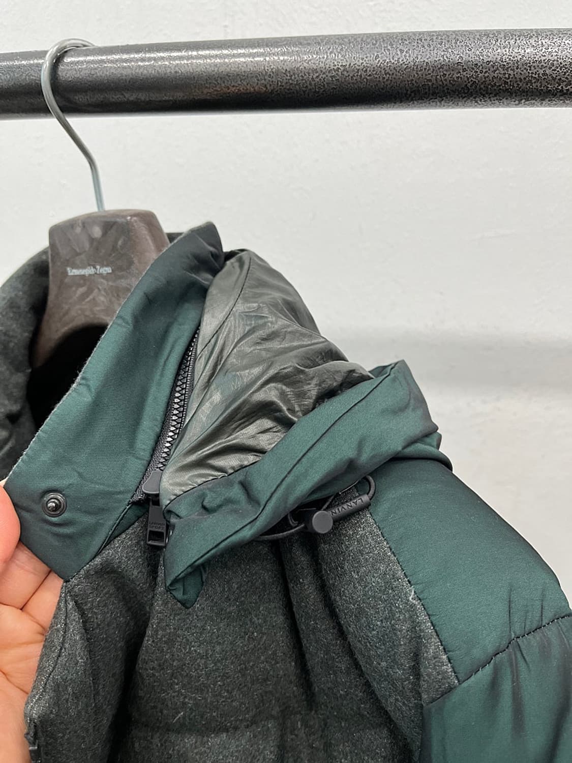 100) 랑방 구스 패딩자켓  상품이미지4