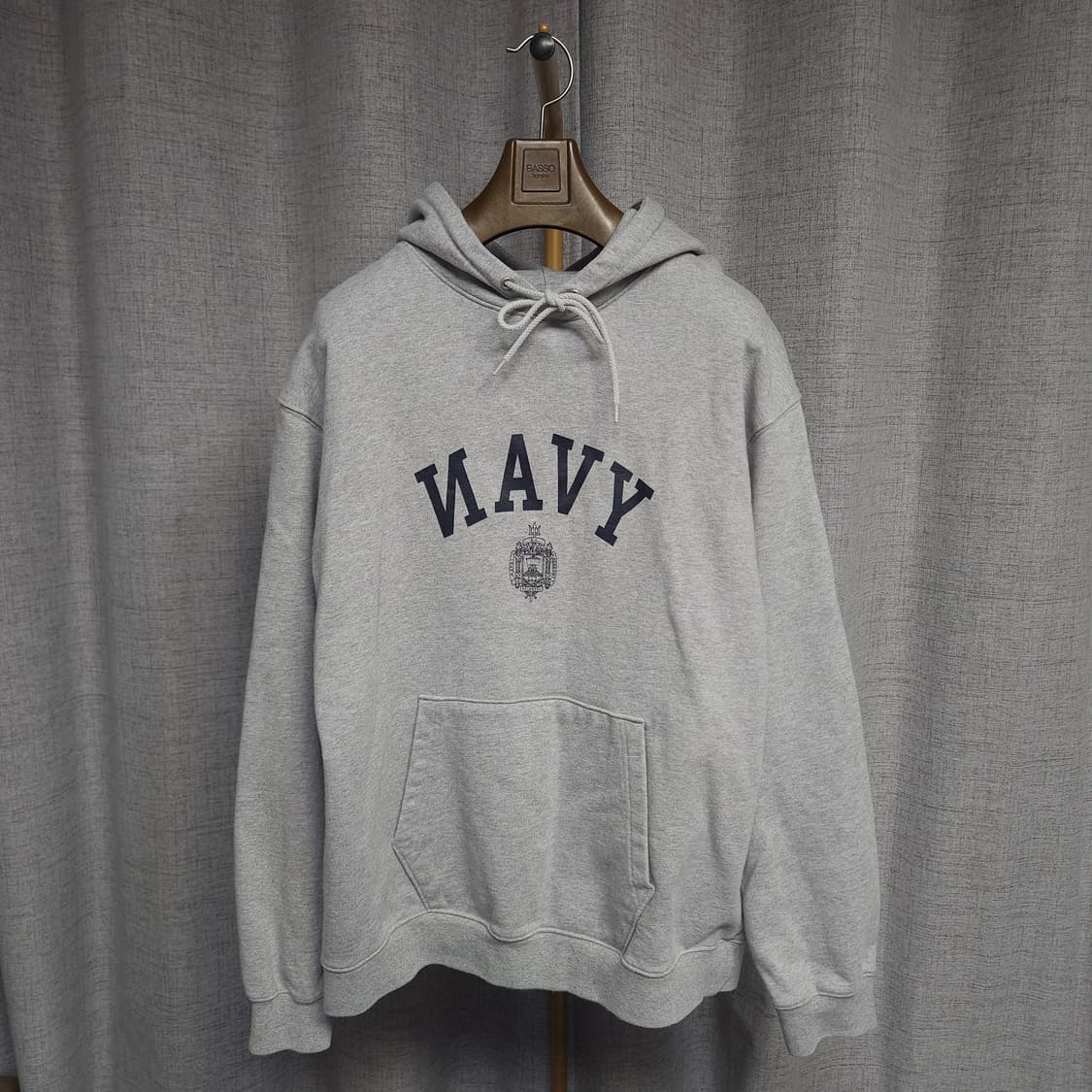 L ) 에스피오나지 NAVAL 아카데미 헤비웨이트 후드티 상품이미지3