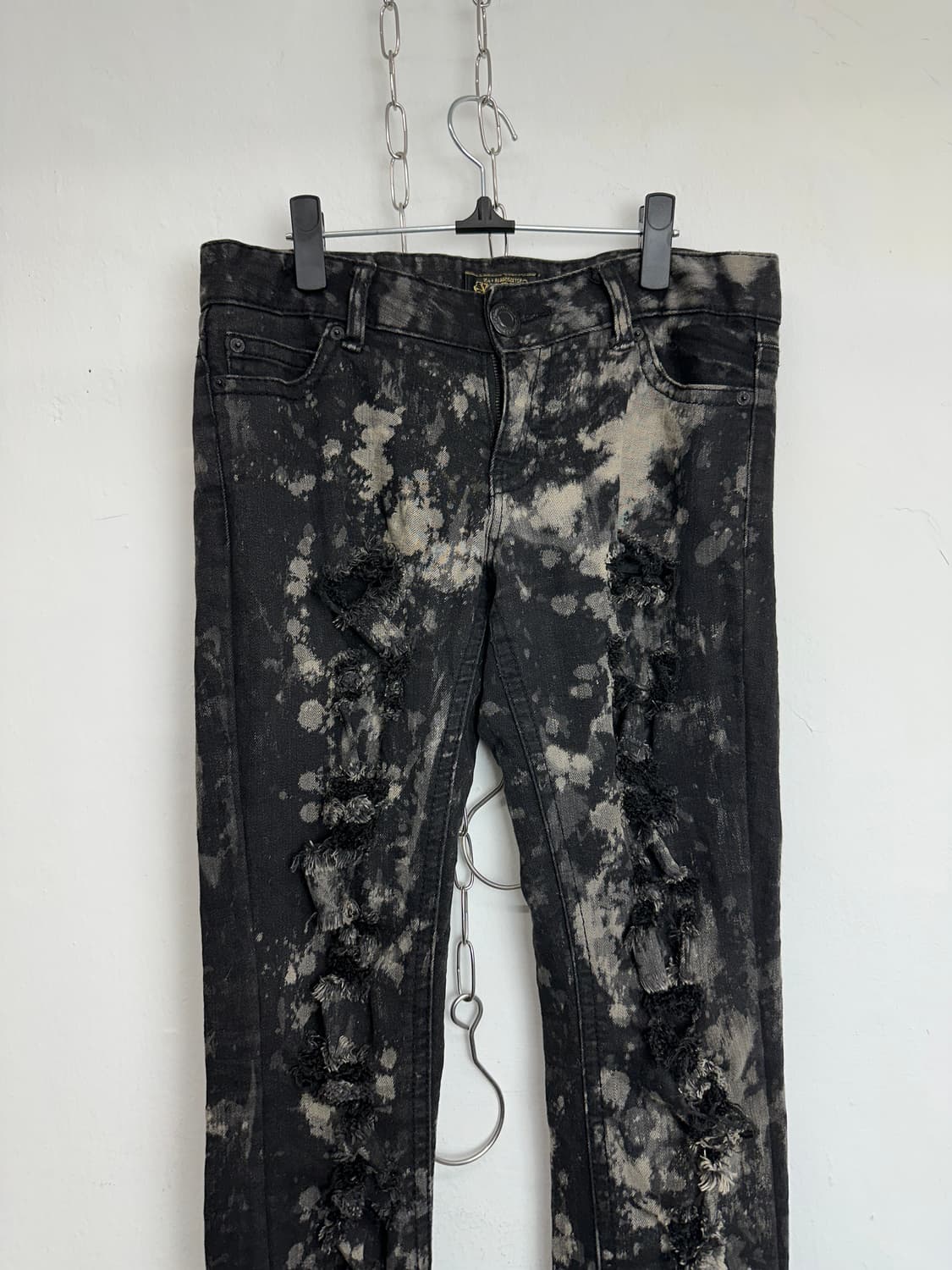 Bleach Splatter Destroyed Skinny Denim P 상품이미지6