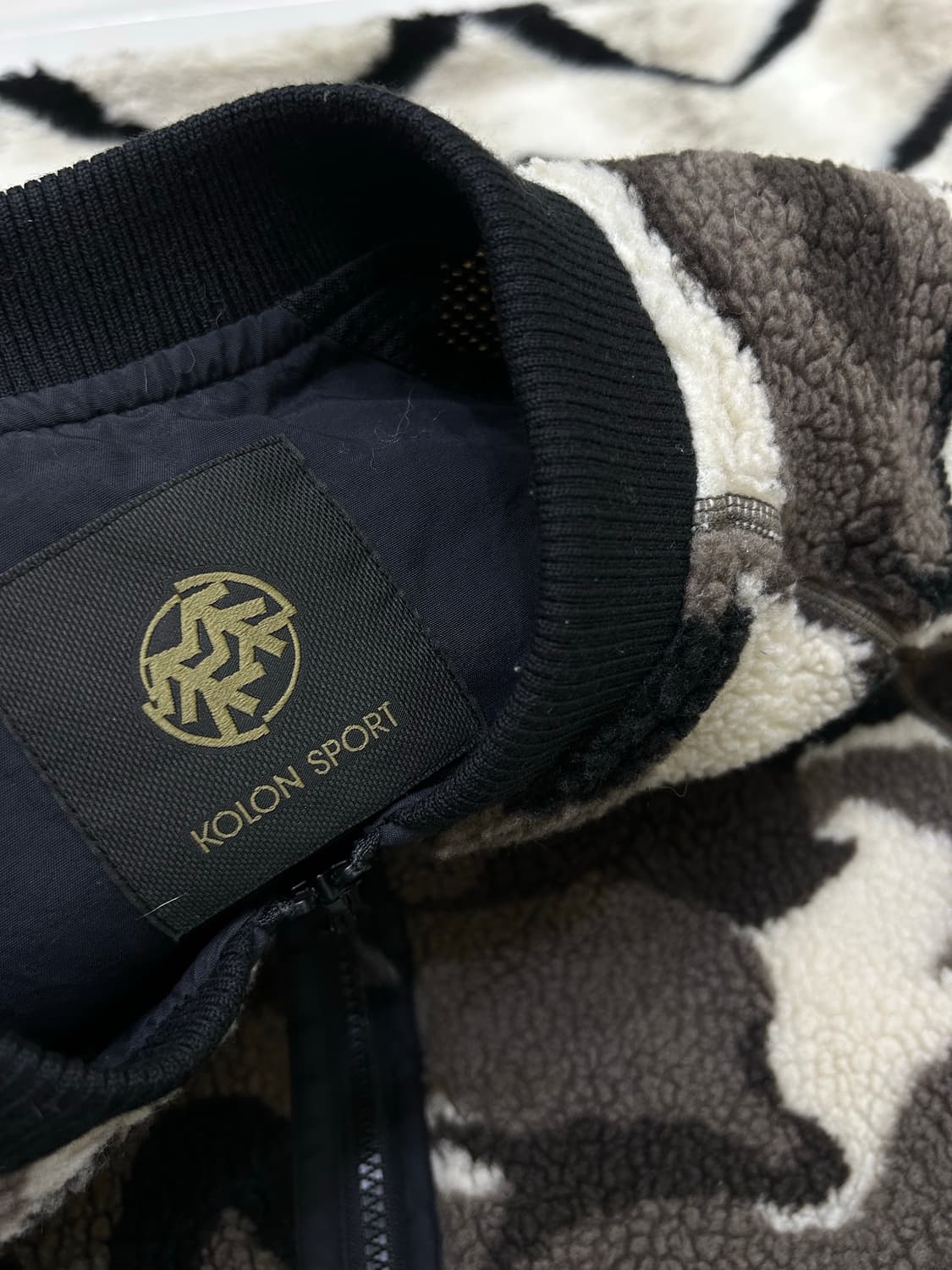 [M]코오롱 카모플라쥬 플리스 자켓 상품이미지5