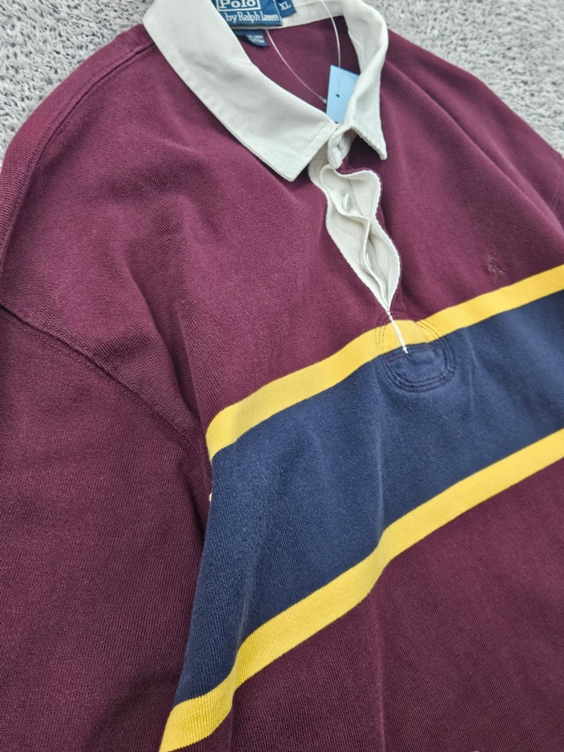 폴로랄프로렌 체스트 스트라이프 럭비 티셔츠 ( XL ) / 11766  상품이미지7