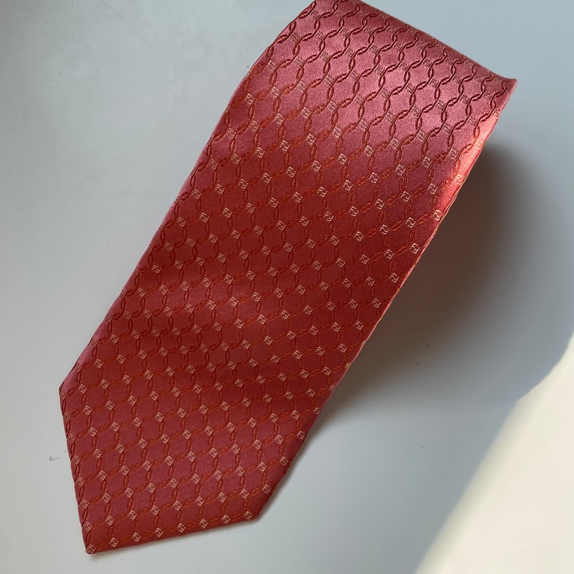 펜디 (FENDI) 신형라벨 모노그램 명품 정품 넥타이 상품이미지2