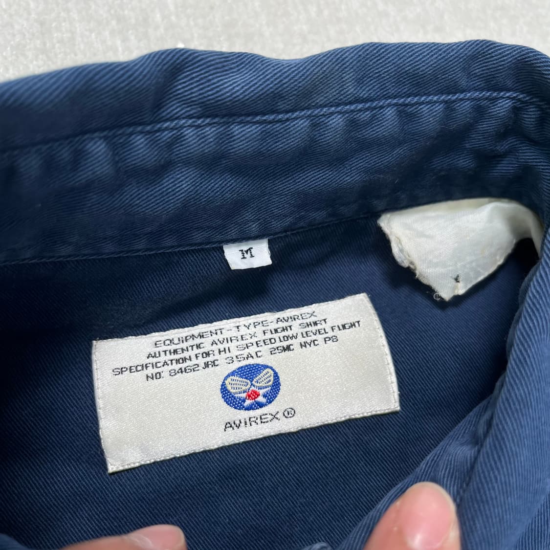 105 아비렉스 코튼 셔츠 상품이미지3