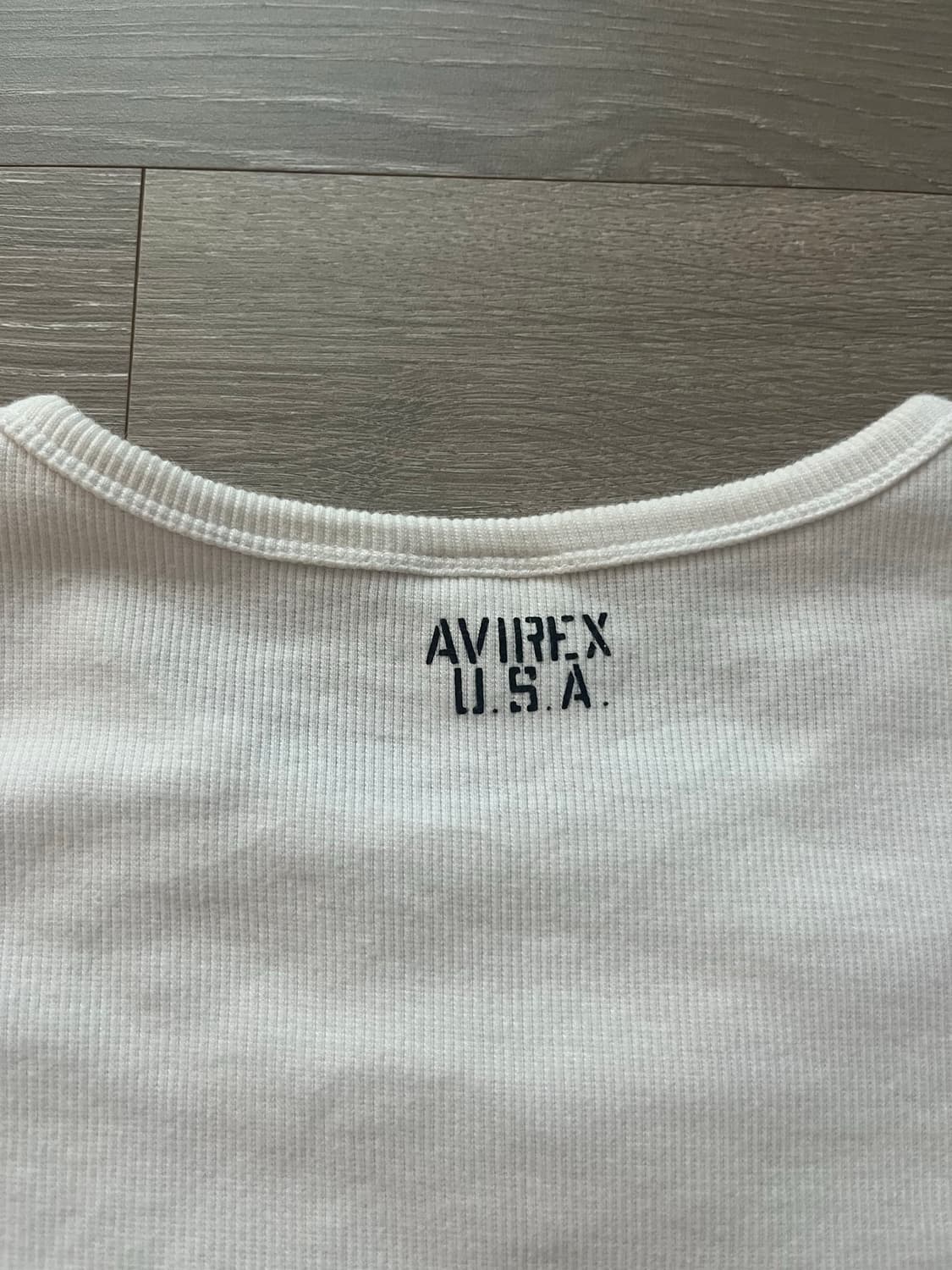 Avirex 1/2 sleeve 상품이미지5