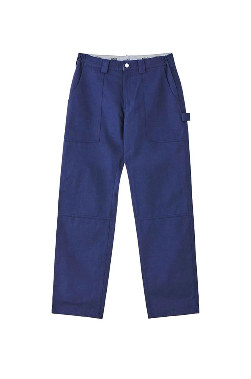 (새상품/택O)사파리스팟 우먼 베이직 사파리 카펜터 코튼 팬츠 네이비 상품이미지4