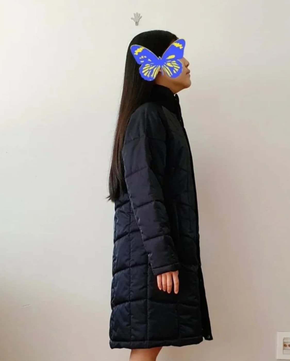 아만다 스타일 코트핏 노스페이스 롱패딩 (44~55) 상품이미지2