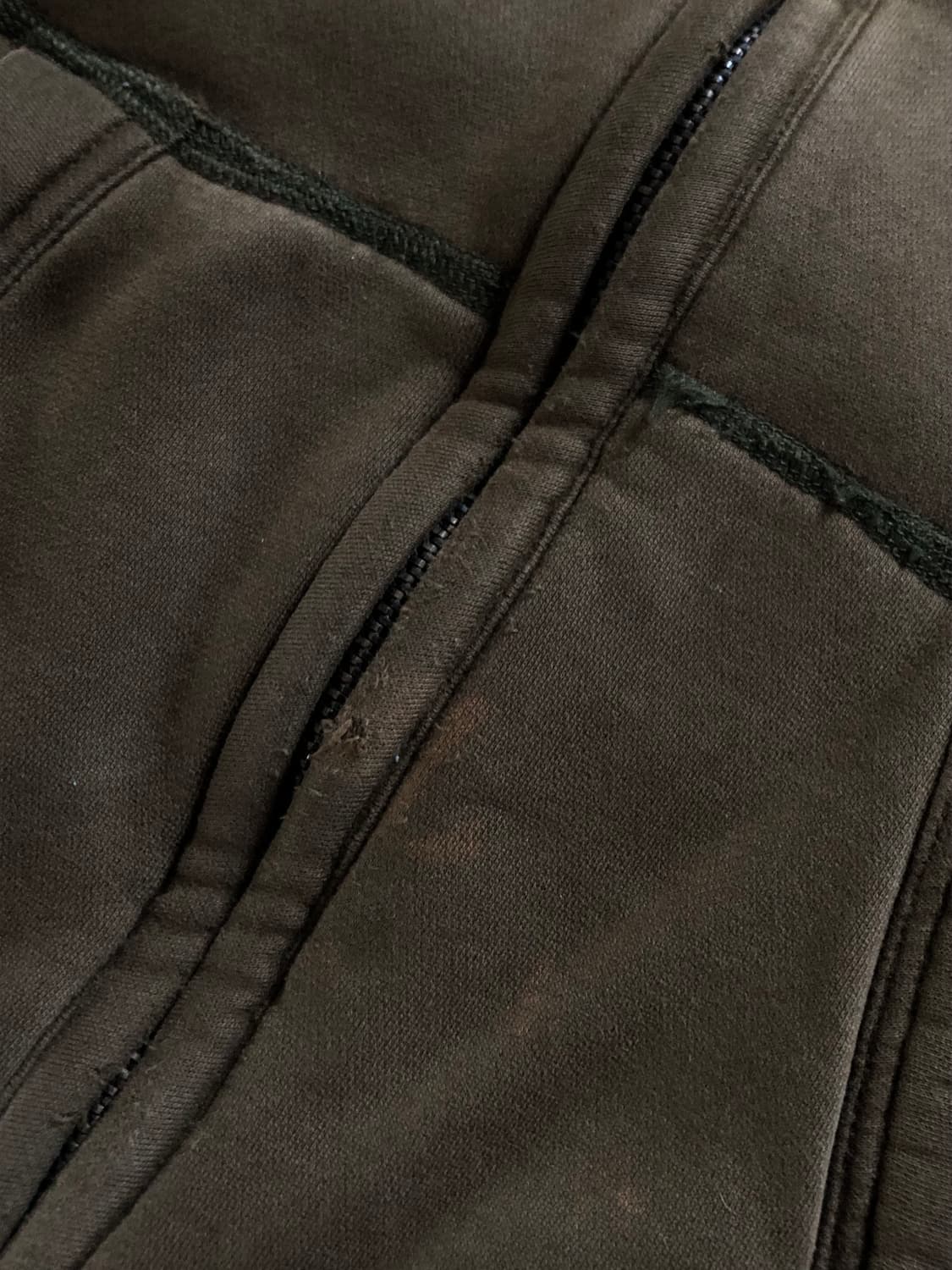 Abercrombie 아베크롬비 카키 브라운 울프조 후드집업 상품이미지6