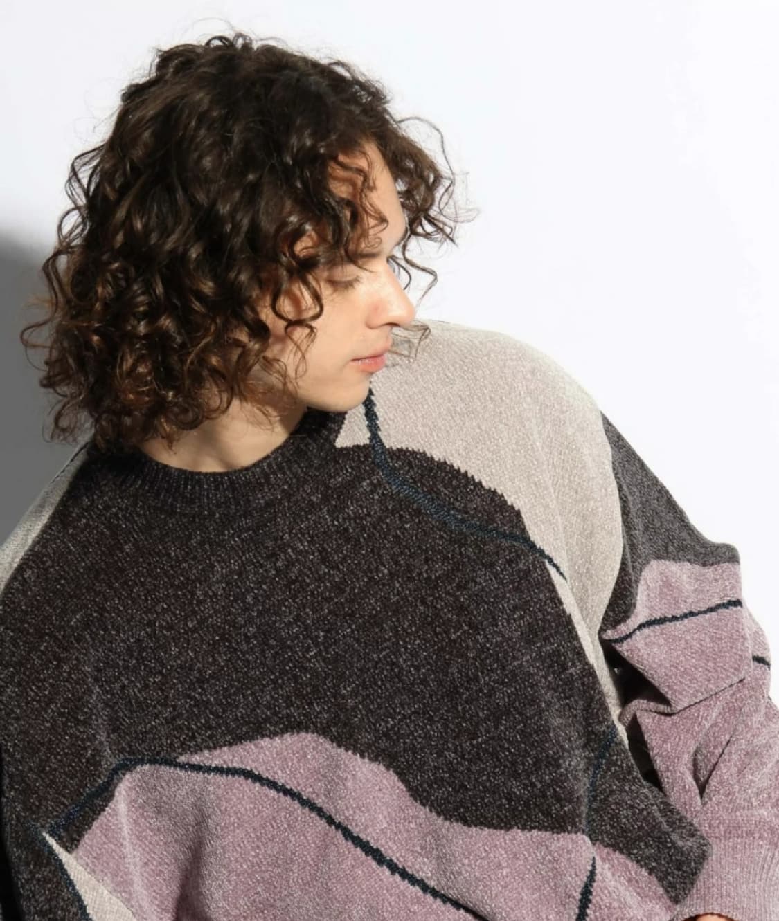 HARE 하레 리메라인 하이쇼크 니트 풀오버 상품이미지1