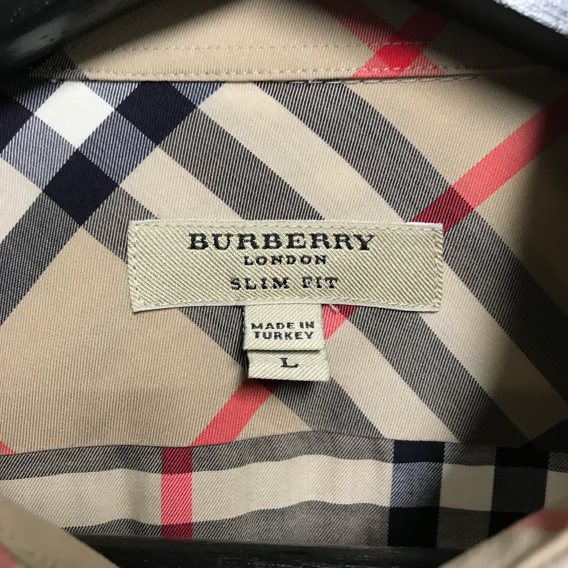 버버리 긴팔 셔츠 L 상품이미지4