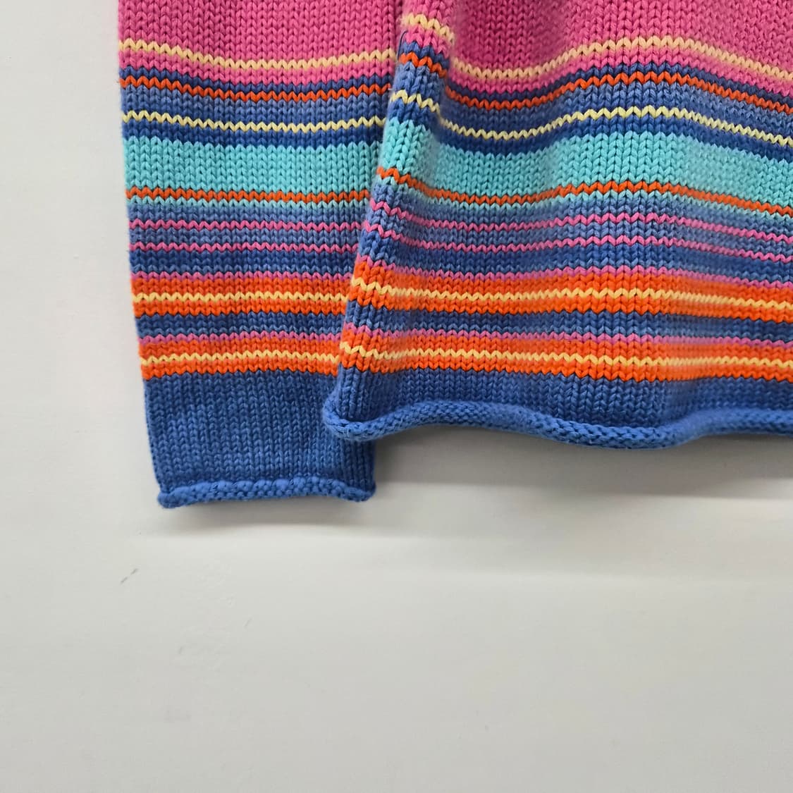 랄프 랄프로렌 스트라이프 니트 긴팔 티셔츠 남성 M 상품이미지2