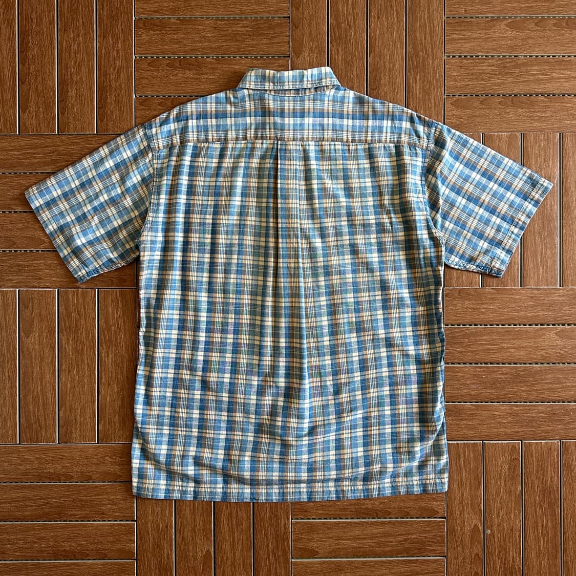 Gotariku Sport check cotton 1/2 shirts 상품이미지2
