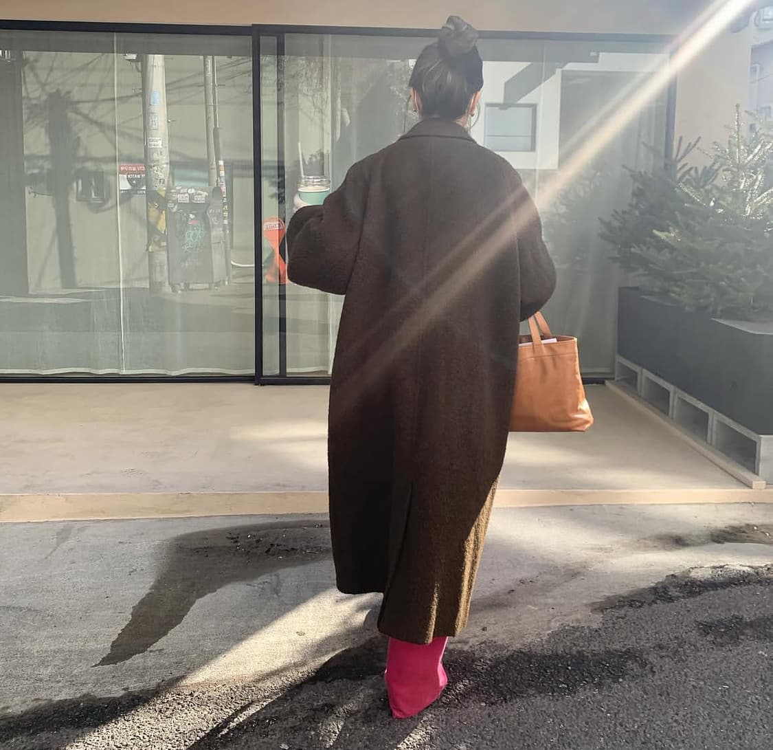 미닛뮤트 캐비어 토트백 (카멜) 상품이미지4