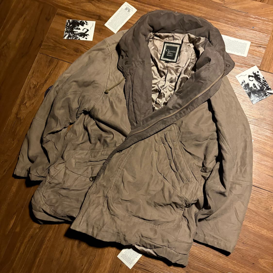 CHRISTIAN DIOR MONSIEUR BROWN ZIPUP COAT 상품이미지8