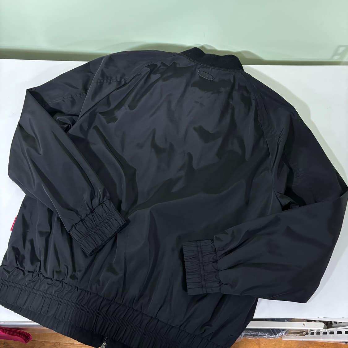 L 캉골 블랙 MA1 블루종 항공점퍼 상품이미지2