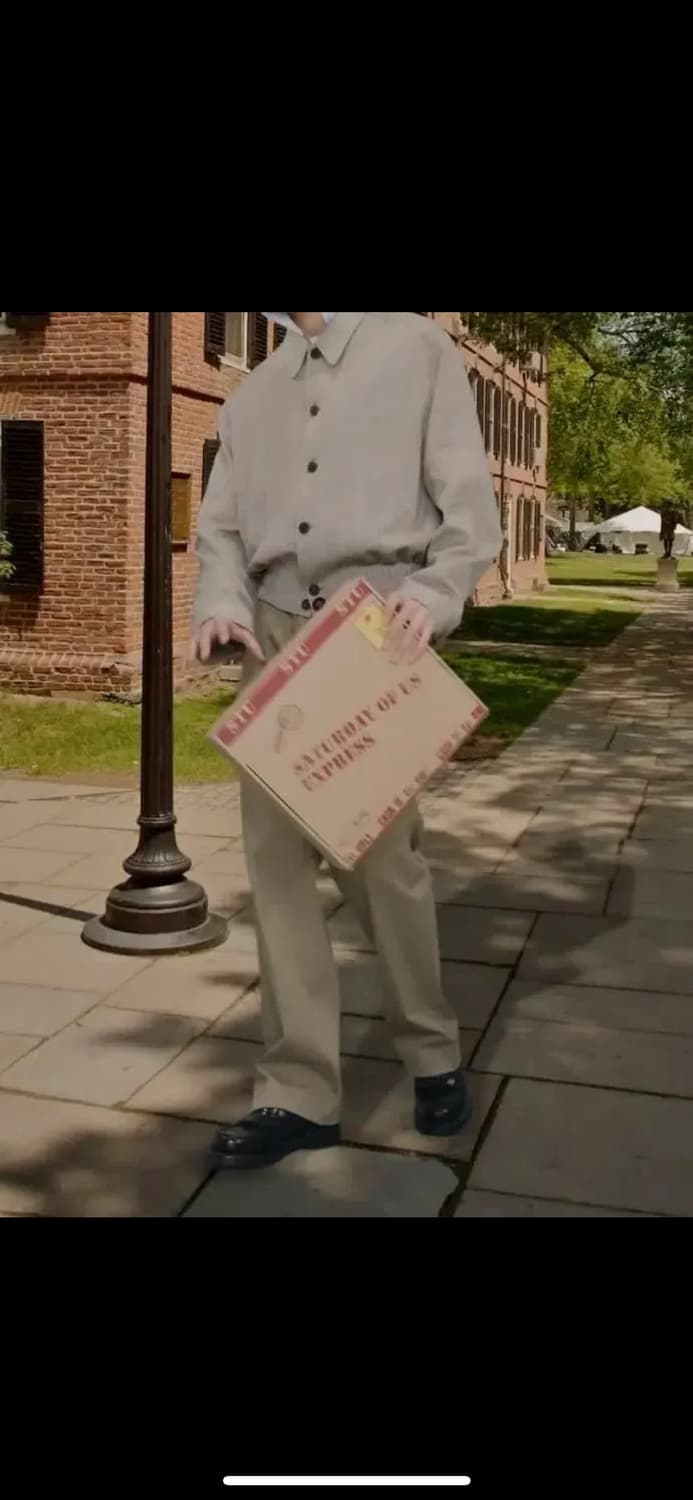 STU 스트라이프 벤딩 자켓 M 상품이미지2