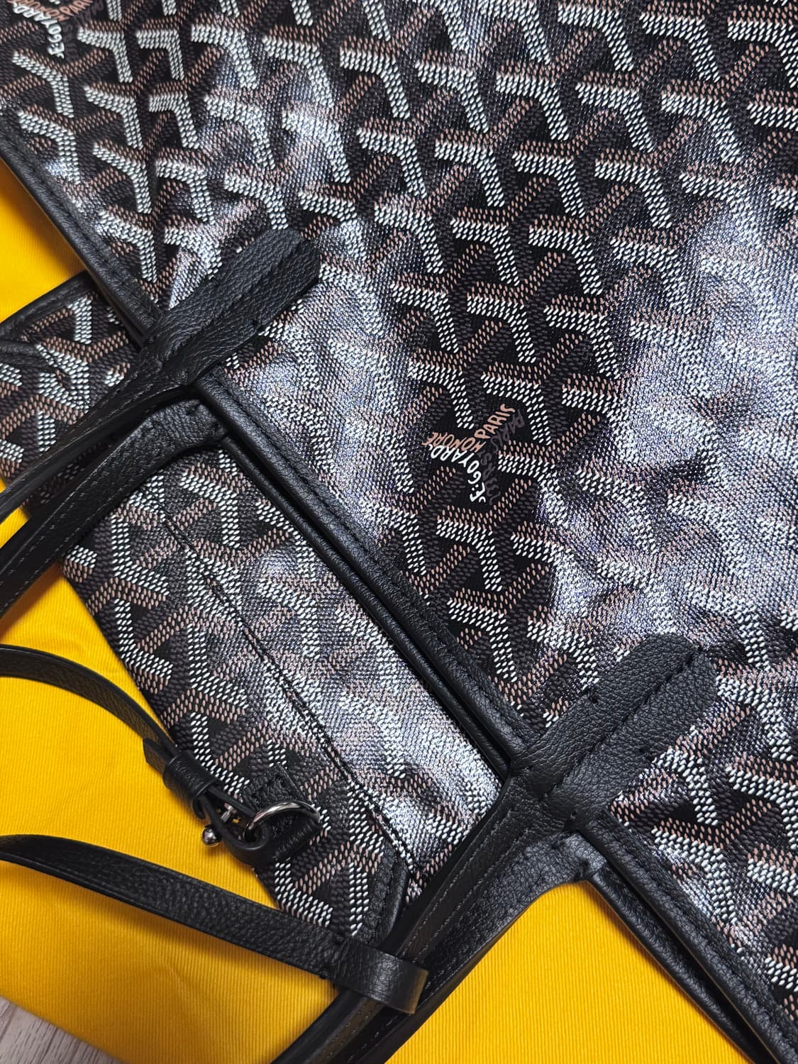 고야드 생루이백 PM 블랙 상품이미지3