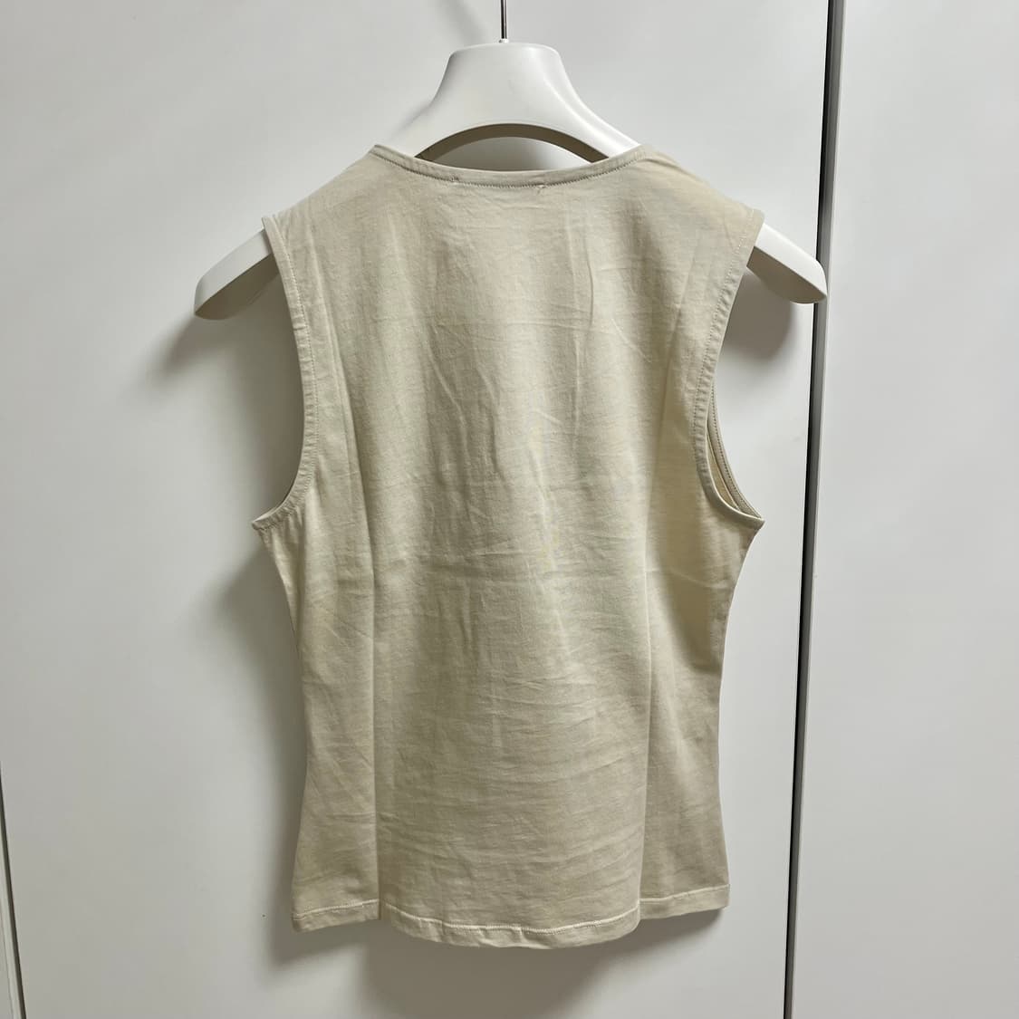 [S,M]팔로마울 Manir 슬리브리스 탑/에크루 상품이미지3