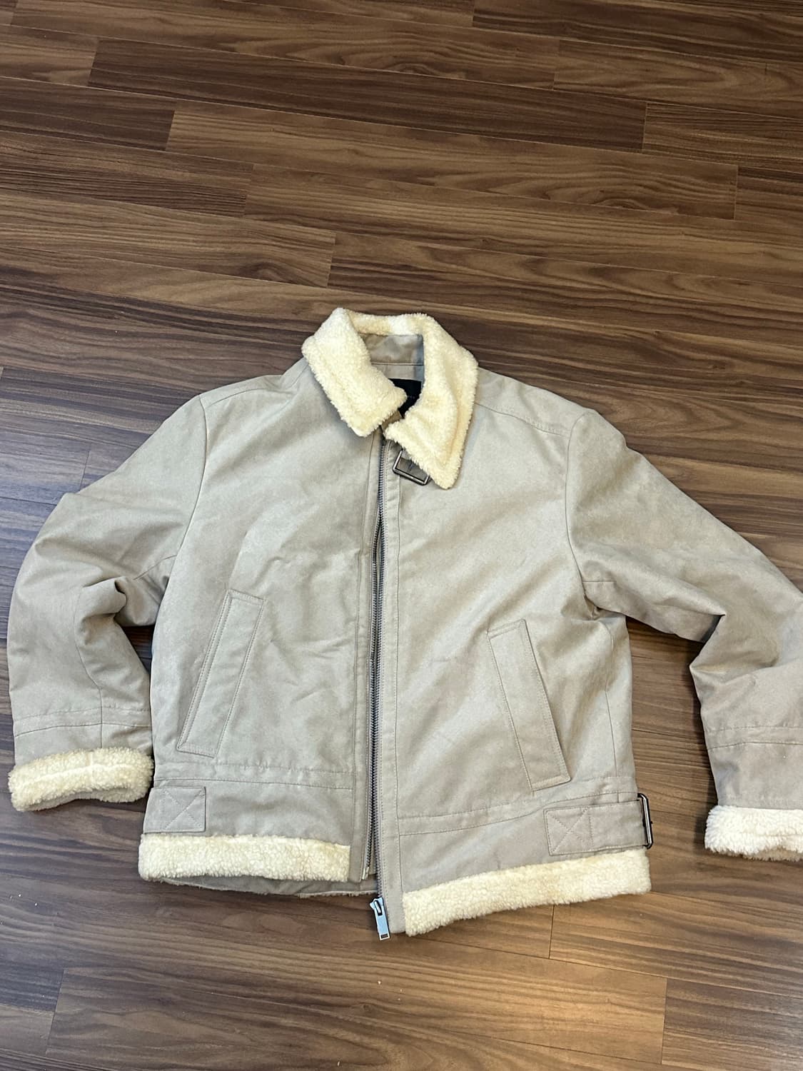 새상품) 스파오 무스탕 자켓 M 상품이미지1