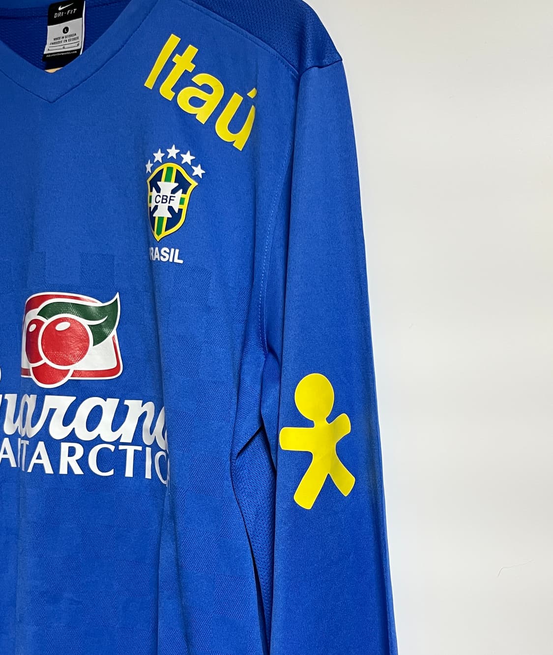 공용 나이키 브라질 축구 국가대표팀 긴팔 저지  유니폼 L 상품이미지2