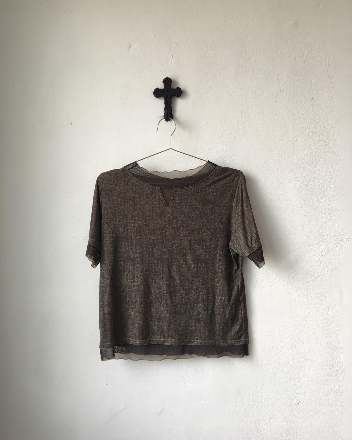 Mesh layer t shirt 상품이미지2