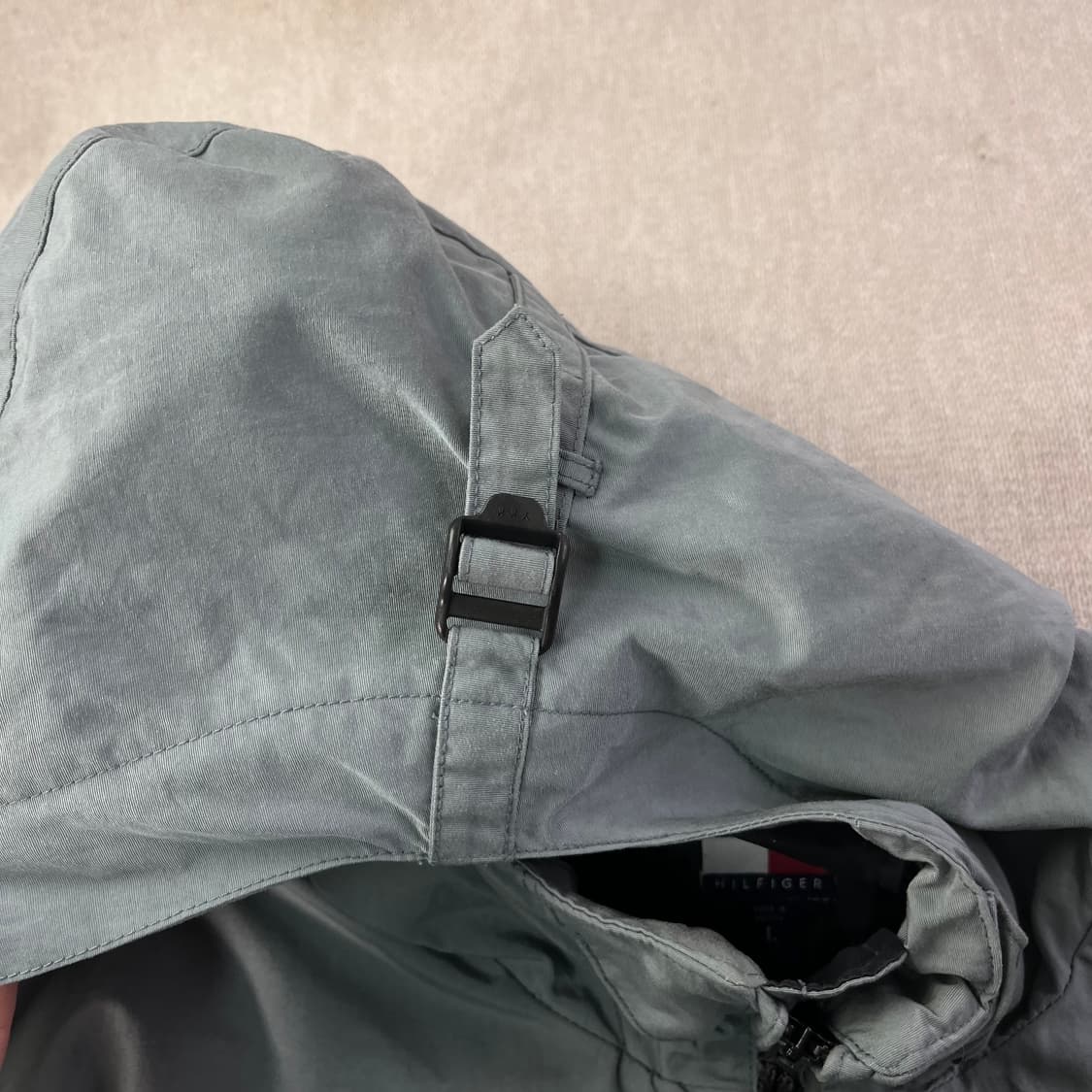 100 타미힐피거 투웨이 고프코어 바람막이 자켓  상품이미지4