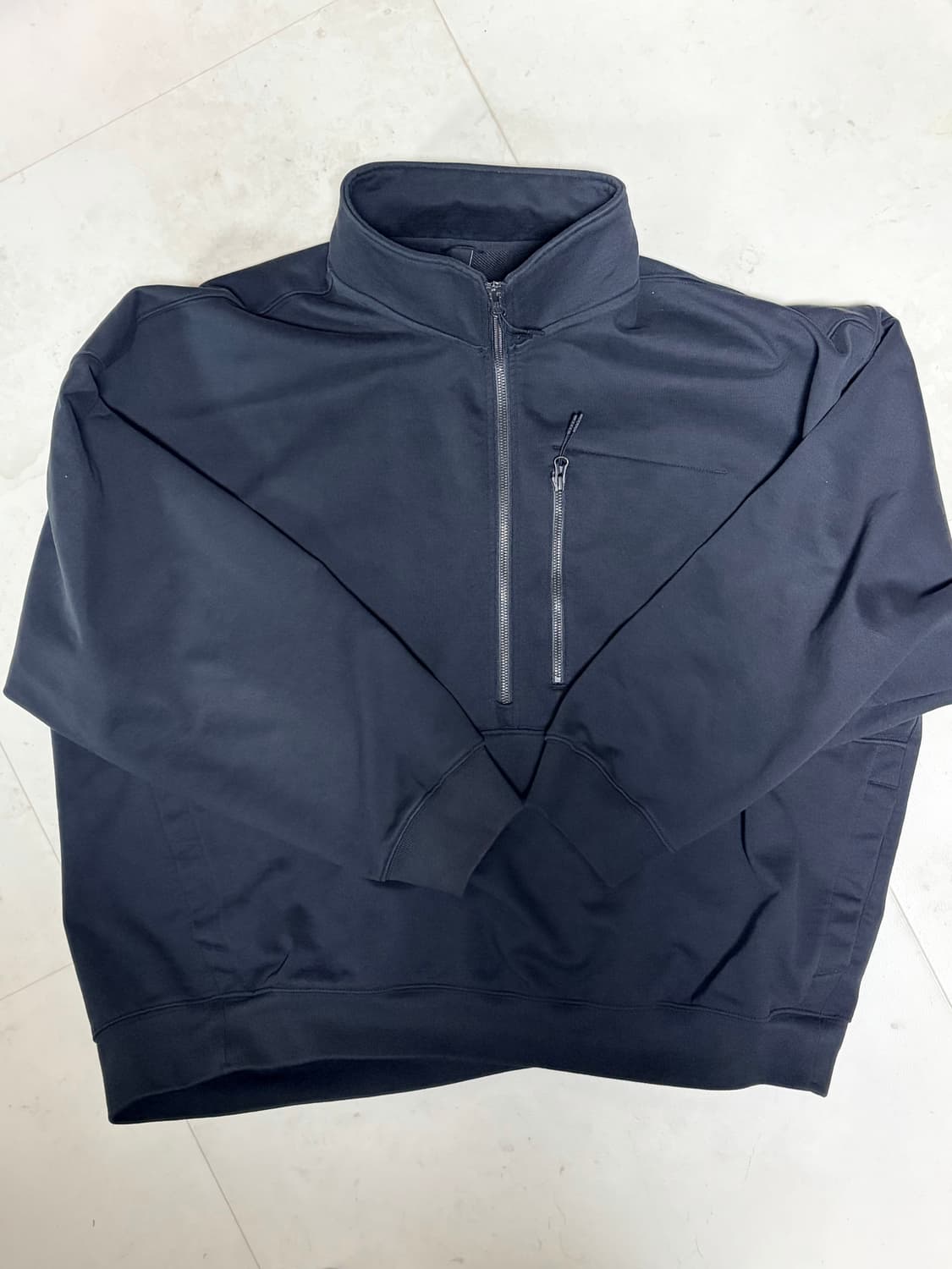 모이프  [AW25] BAGGY HALF-ZIP SWEAT / HEATH 상품이미지1