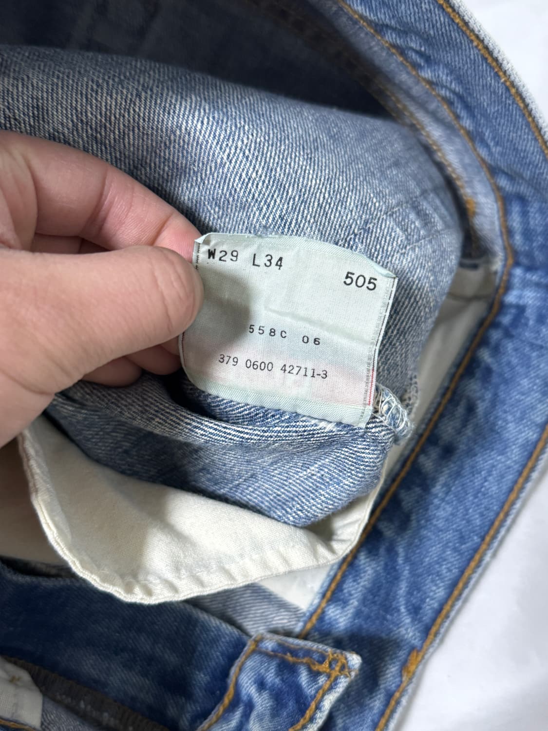 00s usa 리바이스 505 데님팬츠 상품이미지6