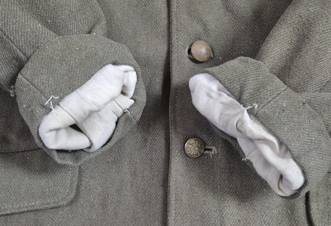 일본군 구형 WW2 동계 전투복 상의 자켓 (S) 상품이미지7