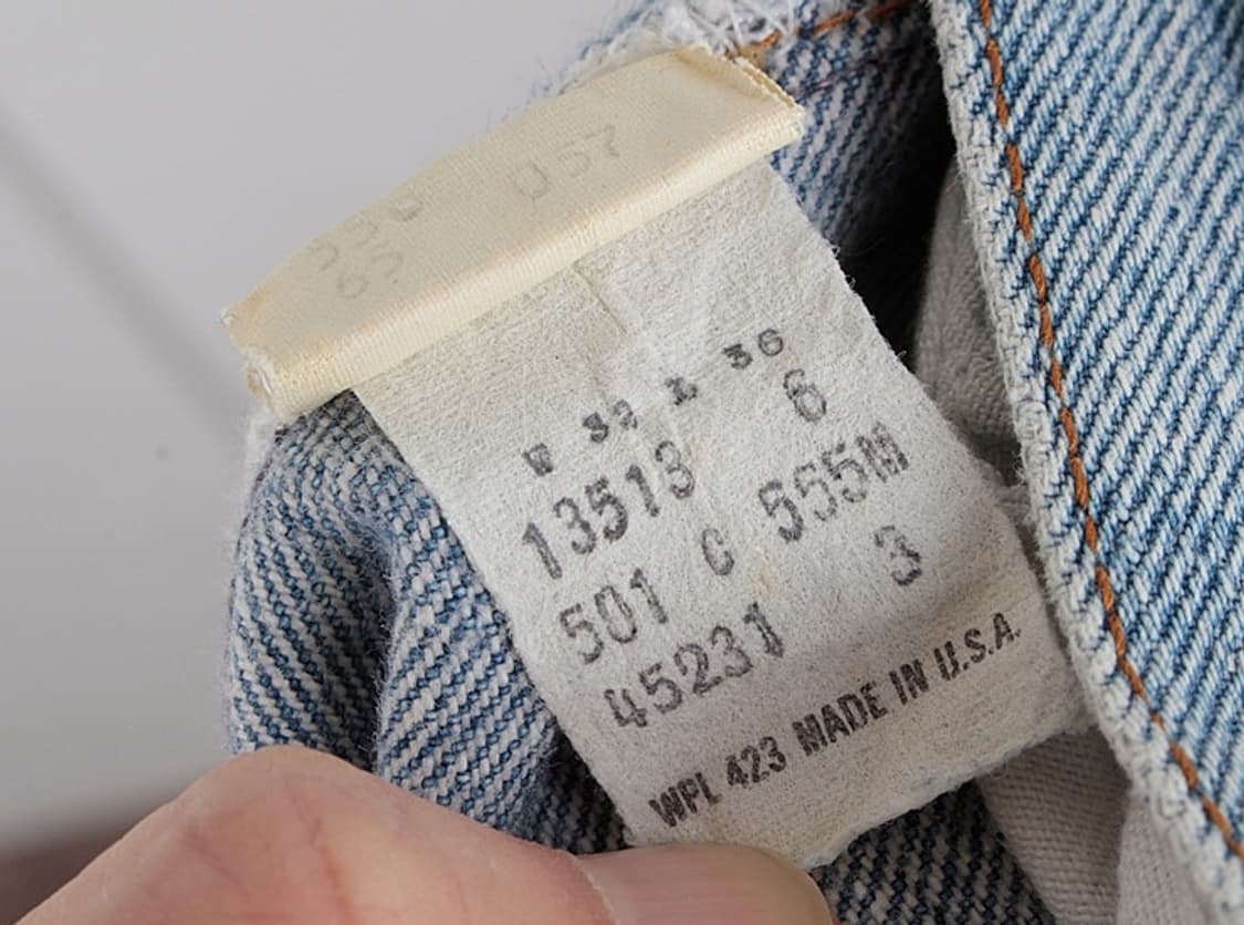 80s early90s vtg LEVI'S 501 denim pants  상품이미지6