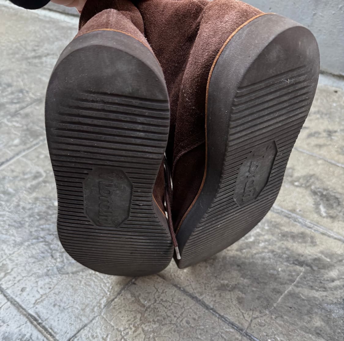 꼼데가르송 옴므 윙팁 비브람 스웨이드 부츠 상품이미지4