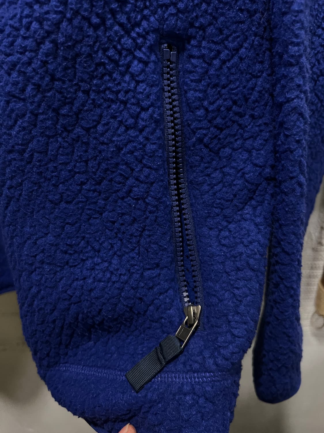 [2XL]파타고니아 빈티지블루 레트로 플리스 자켓 상품이미지4