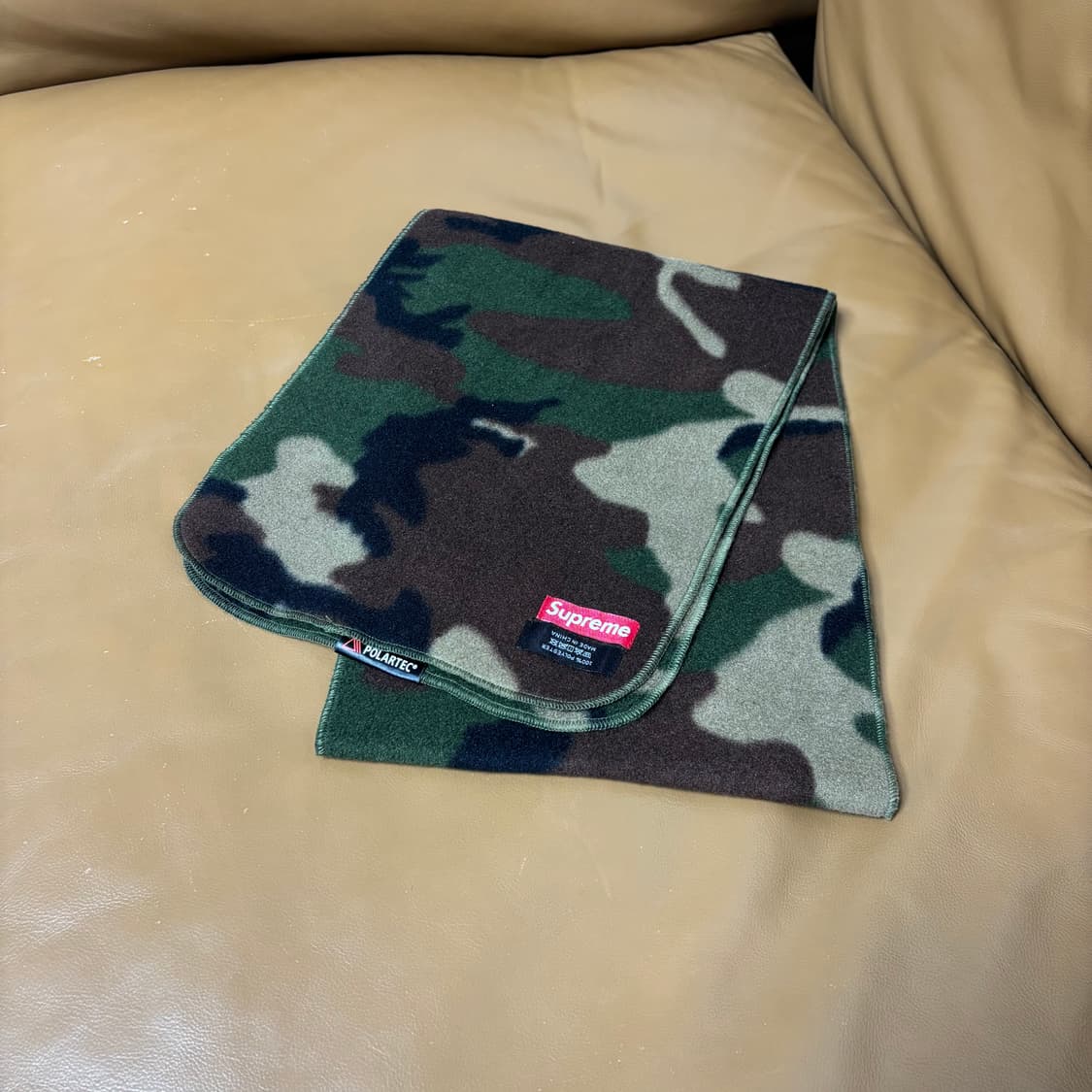 Supreme 슈프림 폴라텍 우드랜드 카모 머플러 목도리 (Camo) 상품이미지1