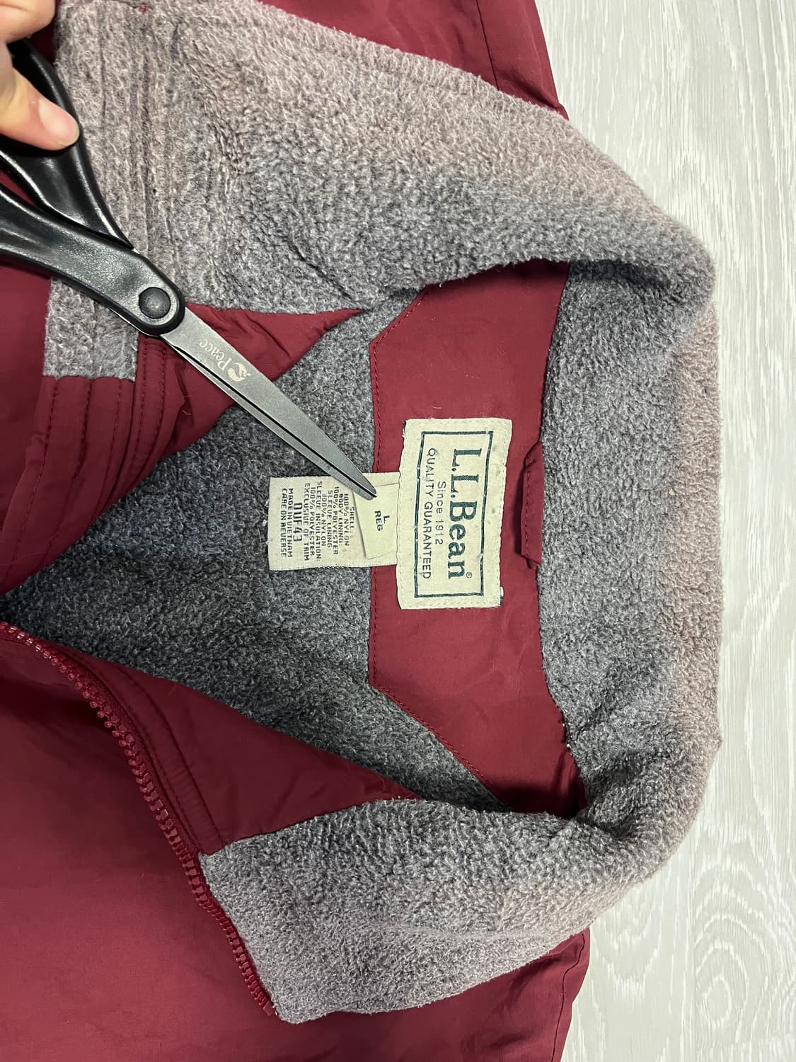 엘엘빈 신슐레이트 웜업자켓L~XL 상품이미지2