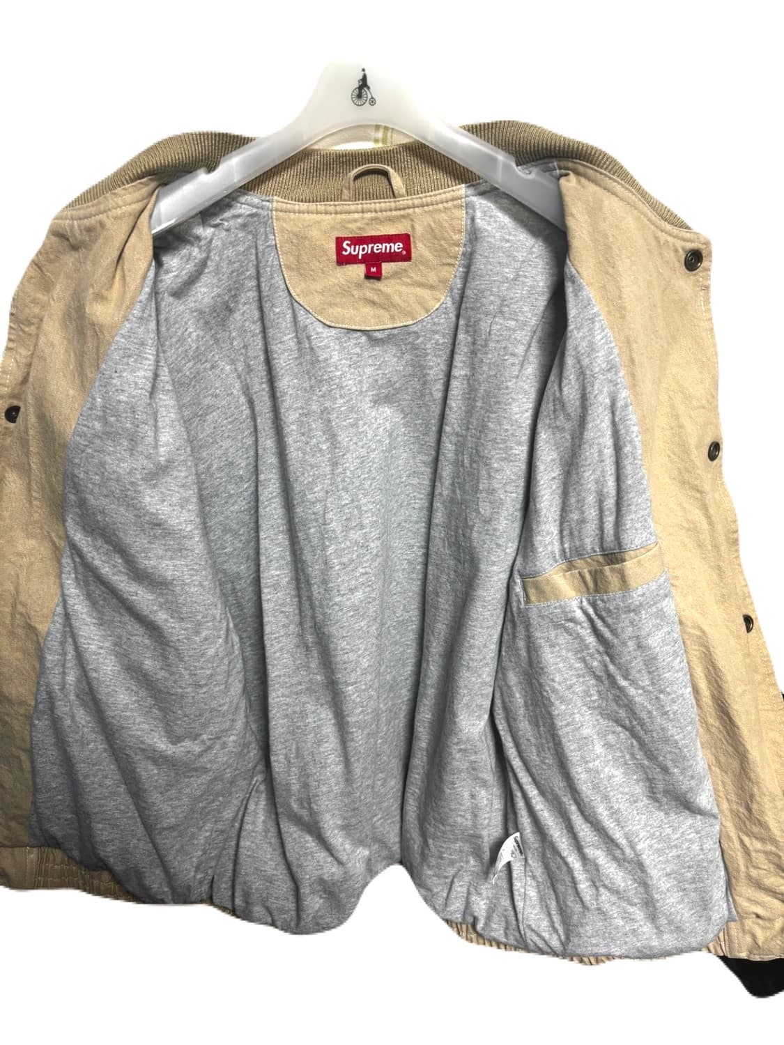 18s/s 슈프림 데님 바시티 자켓 상품이미지3