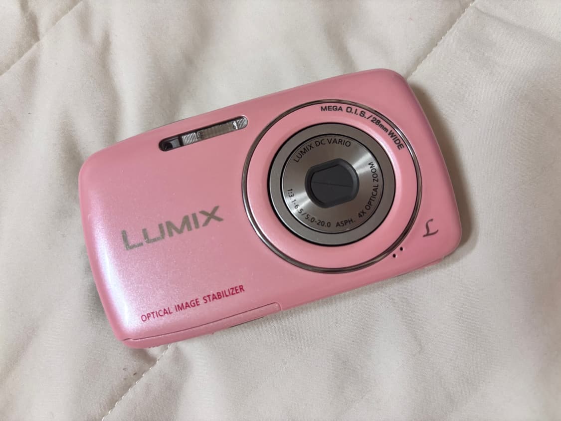 Panasonic LUMIX DMC-S1 핑크 빈티지 디카 상품이미지1