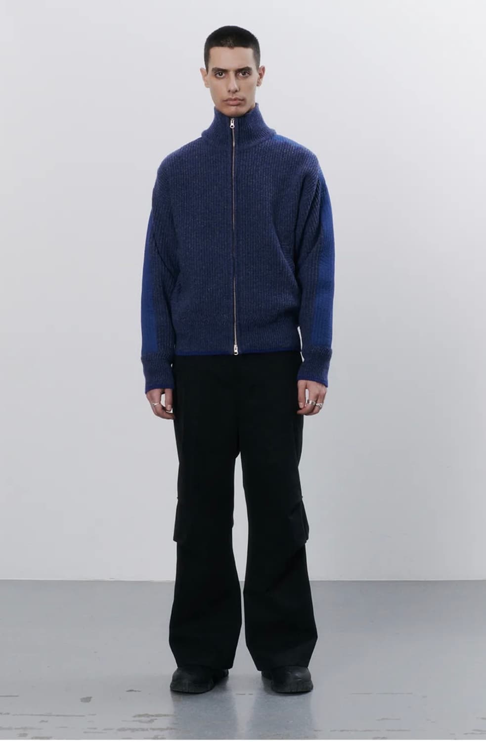 Hgbb 25aw yukon zipup blue 상품이미지3