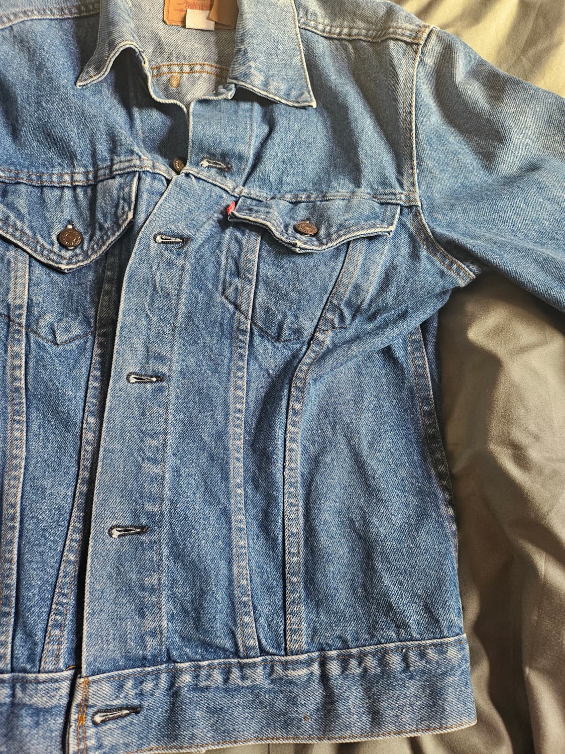80s 리바이스 70505 데님 자켓 상품이미지2