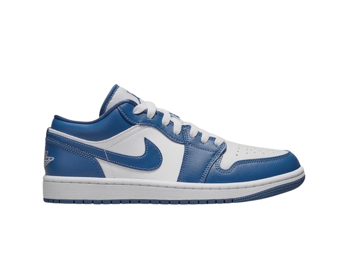 (W) 조던 1 로우 화이트 다크 마리나 블루 상품이미지1