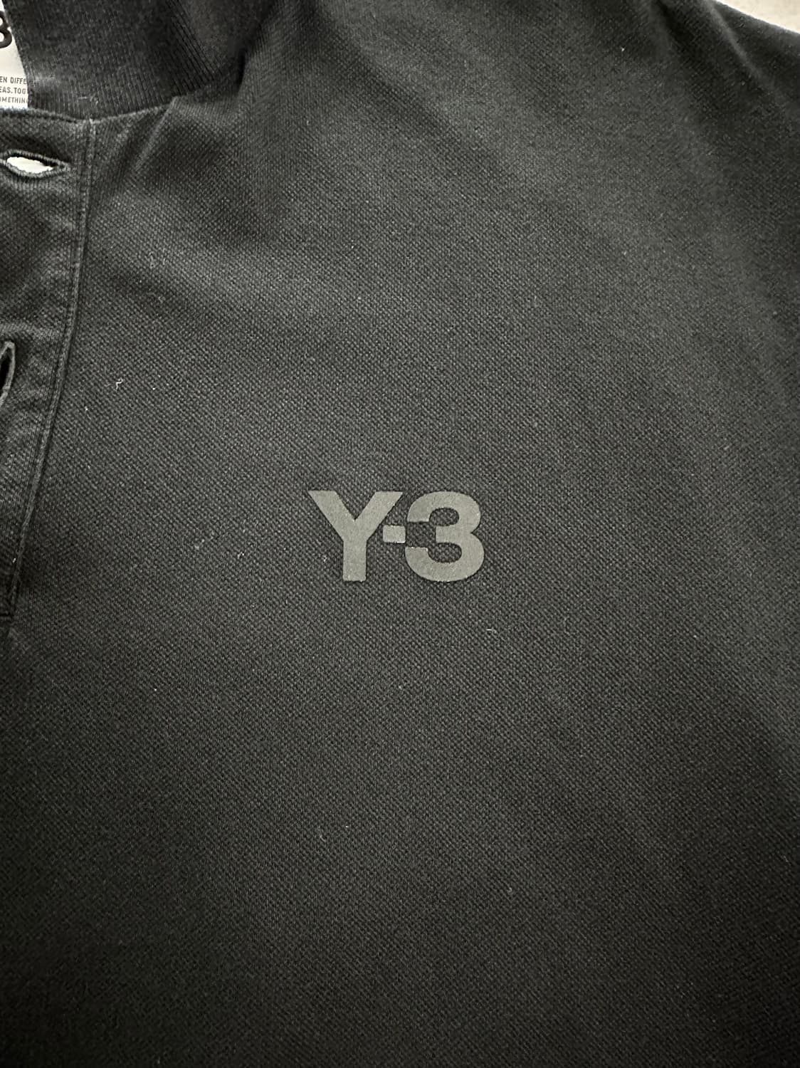 Y-3 로고 폴로셔츠 상품이미지3