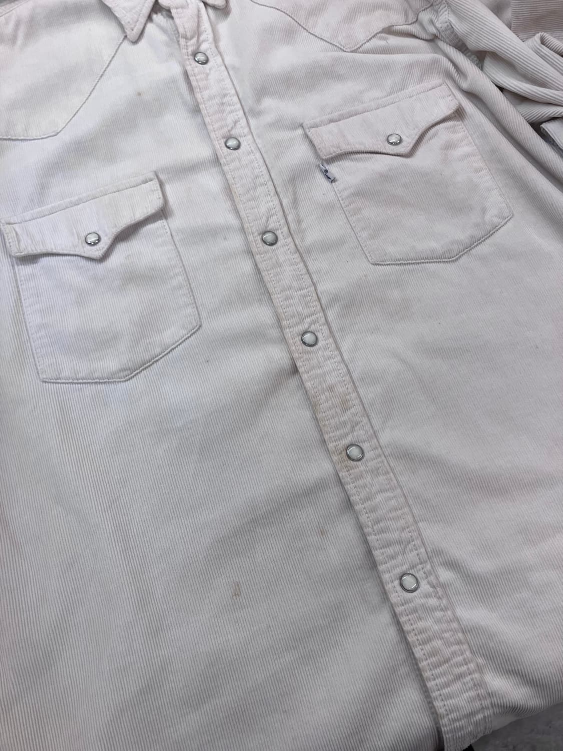 리바이스 바스토우 웨스턴 셔츠 베이지 XL  #csz3535 상품이미지5