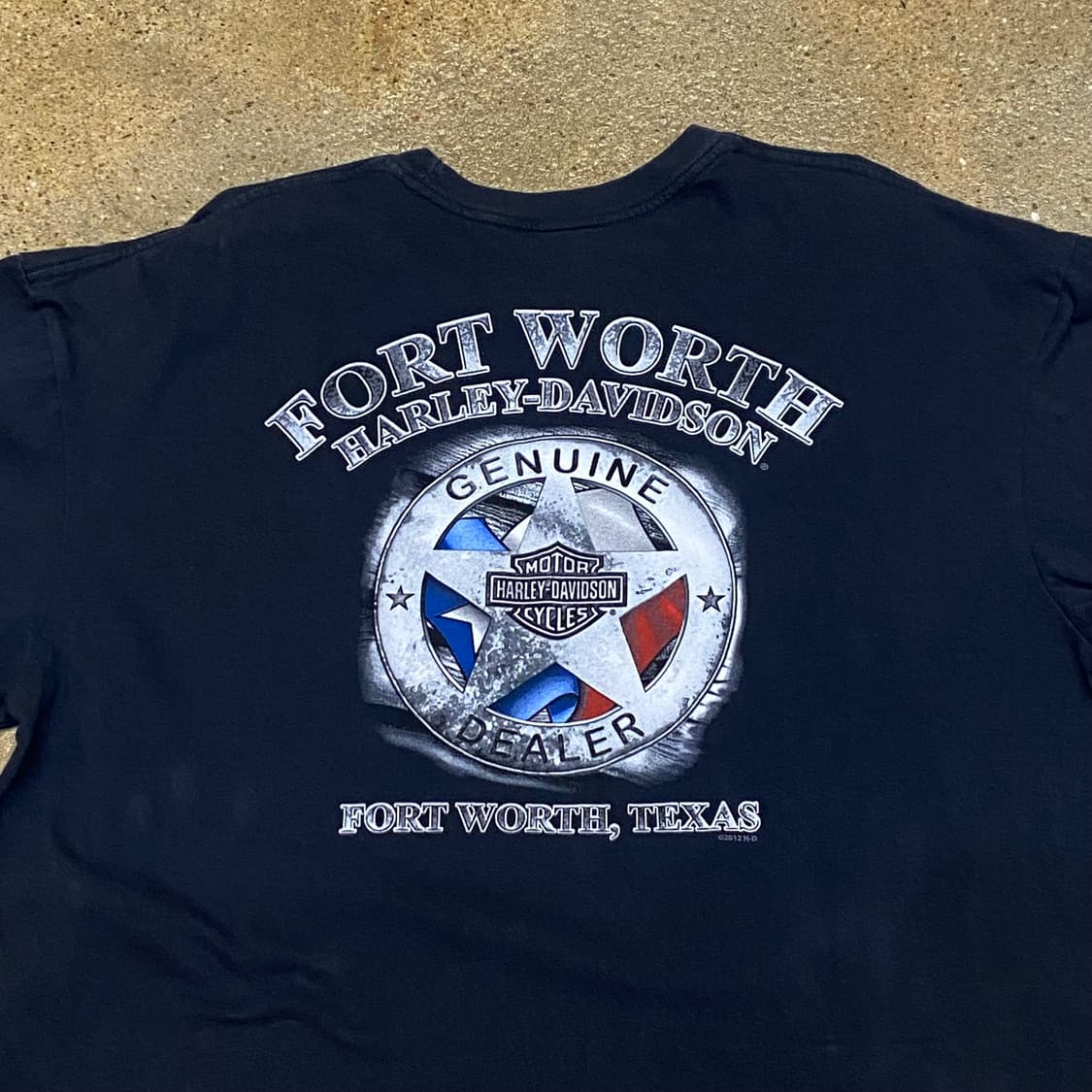 미국 빈티지 할리데이비슨 가스라이트 포켓 투어 반팔티 상품이미지6