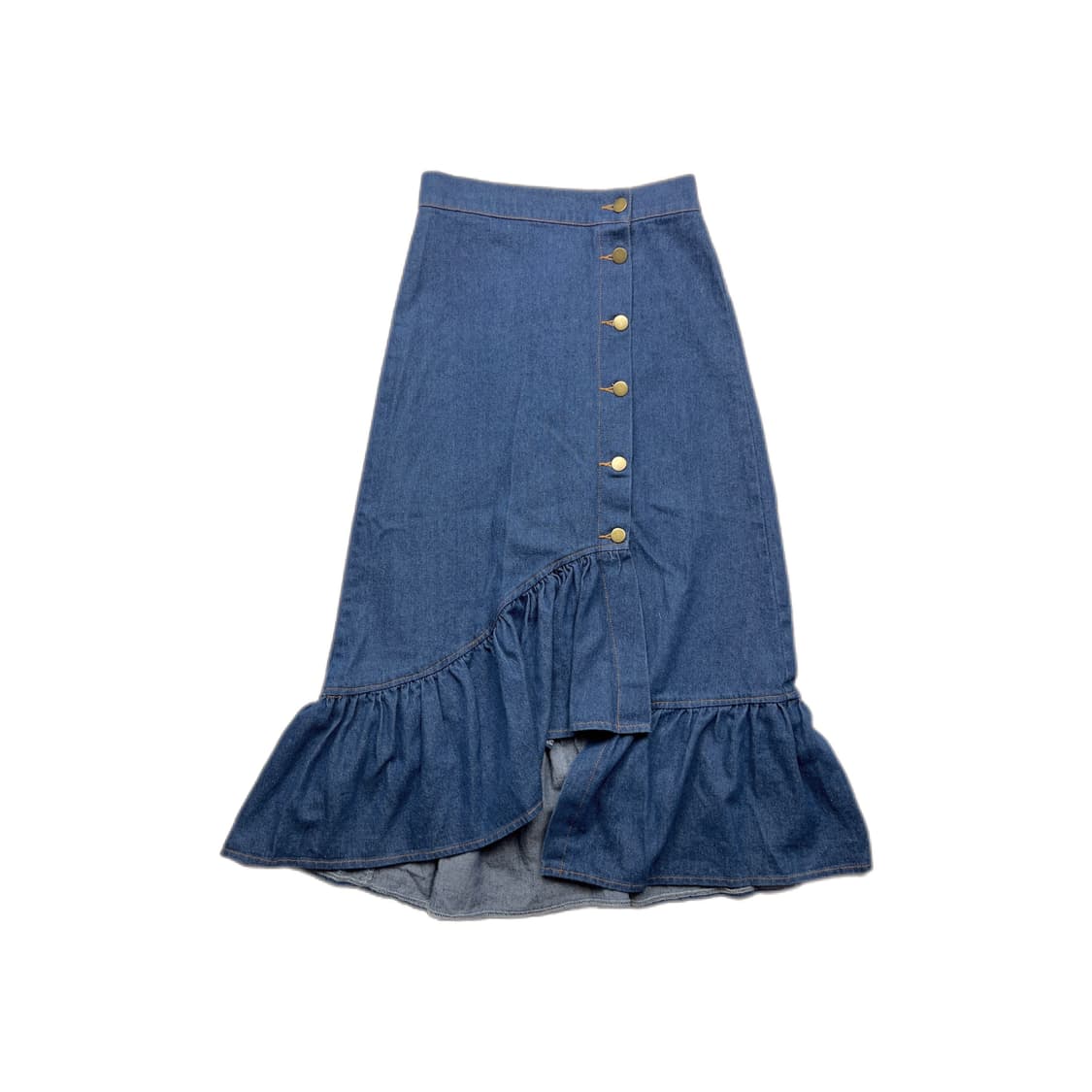데님 머메이드 스커트 상품이미지1
