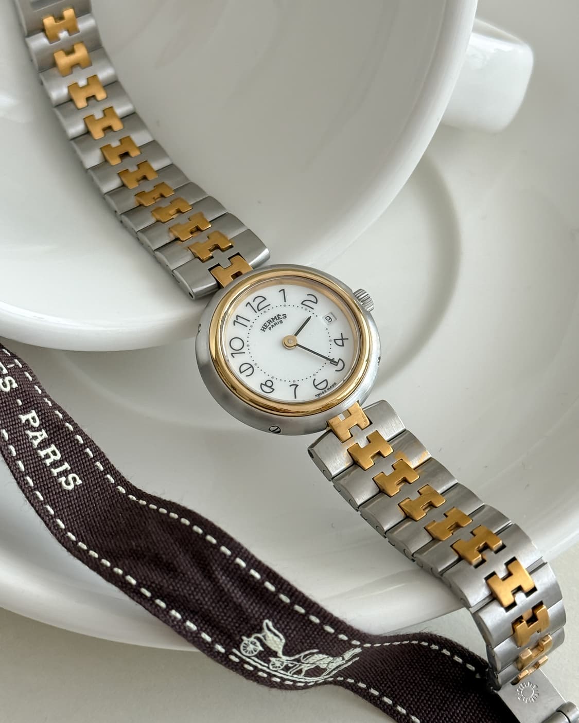 에르메스 프로필 콤비 시계 상품이미지1