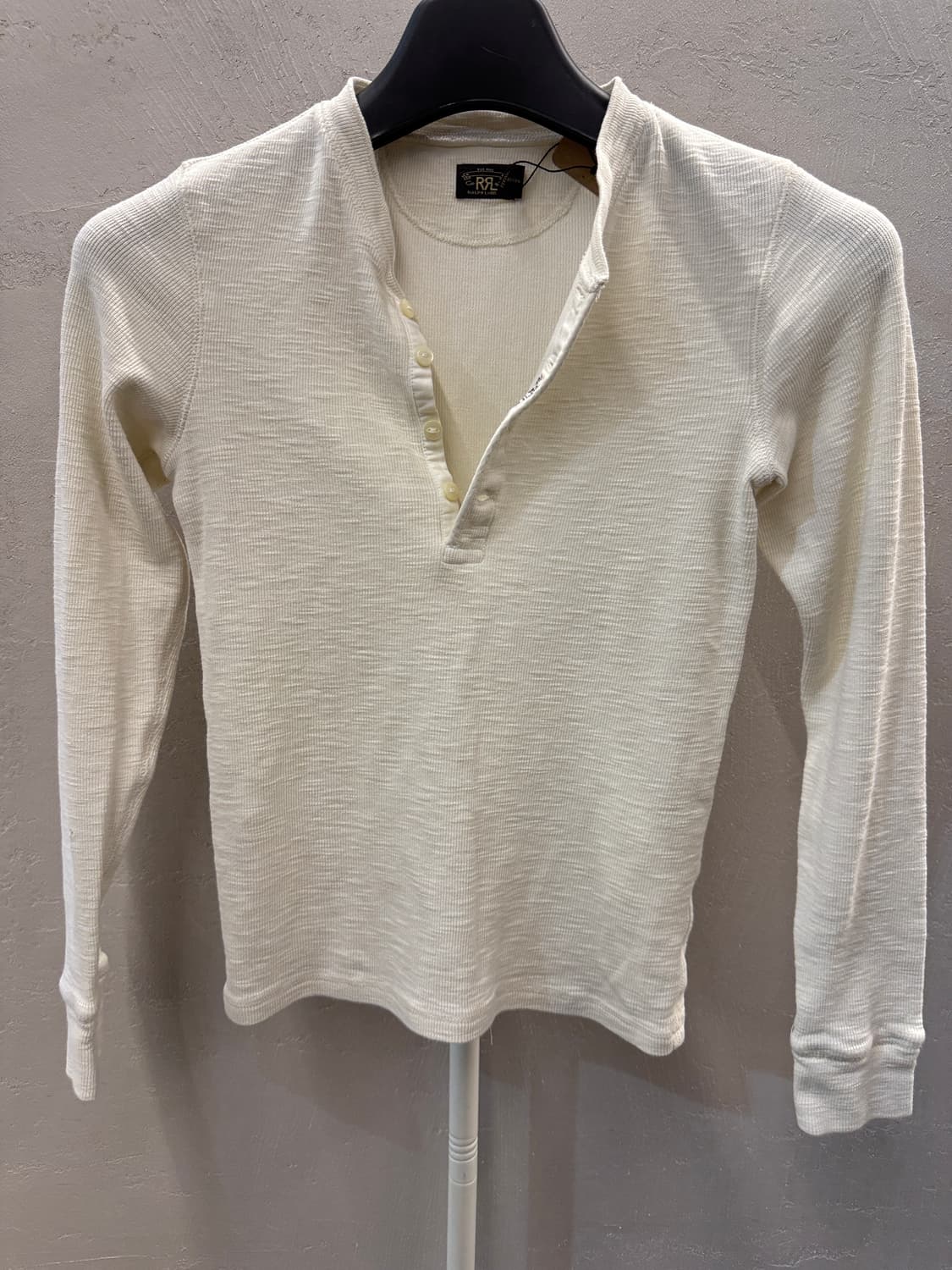 RRL 랄프로렌 헨리넥 긴팔 티셔츠 XS 상품이미지2