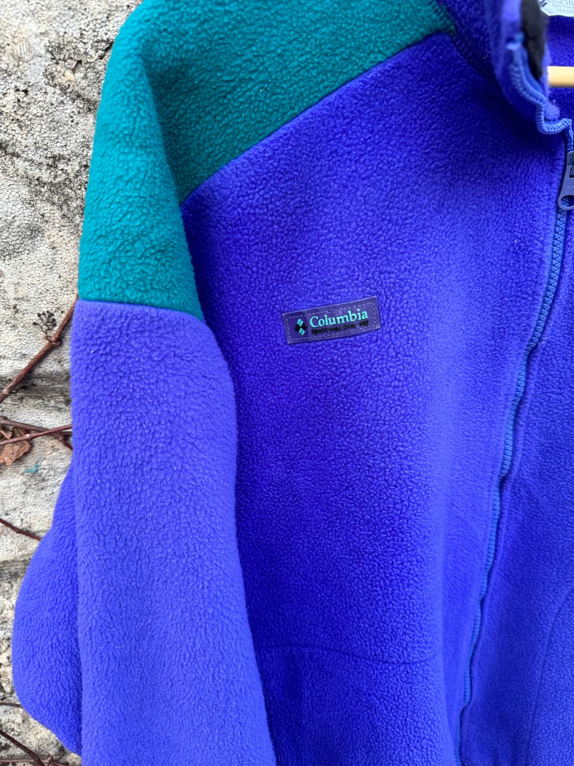 90s 콜롬비아 usa 신칠라 플리스 후리스 집업 자켓 상품이미지5