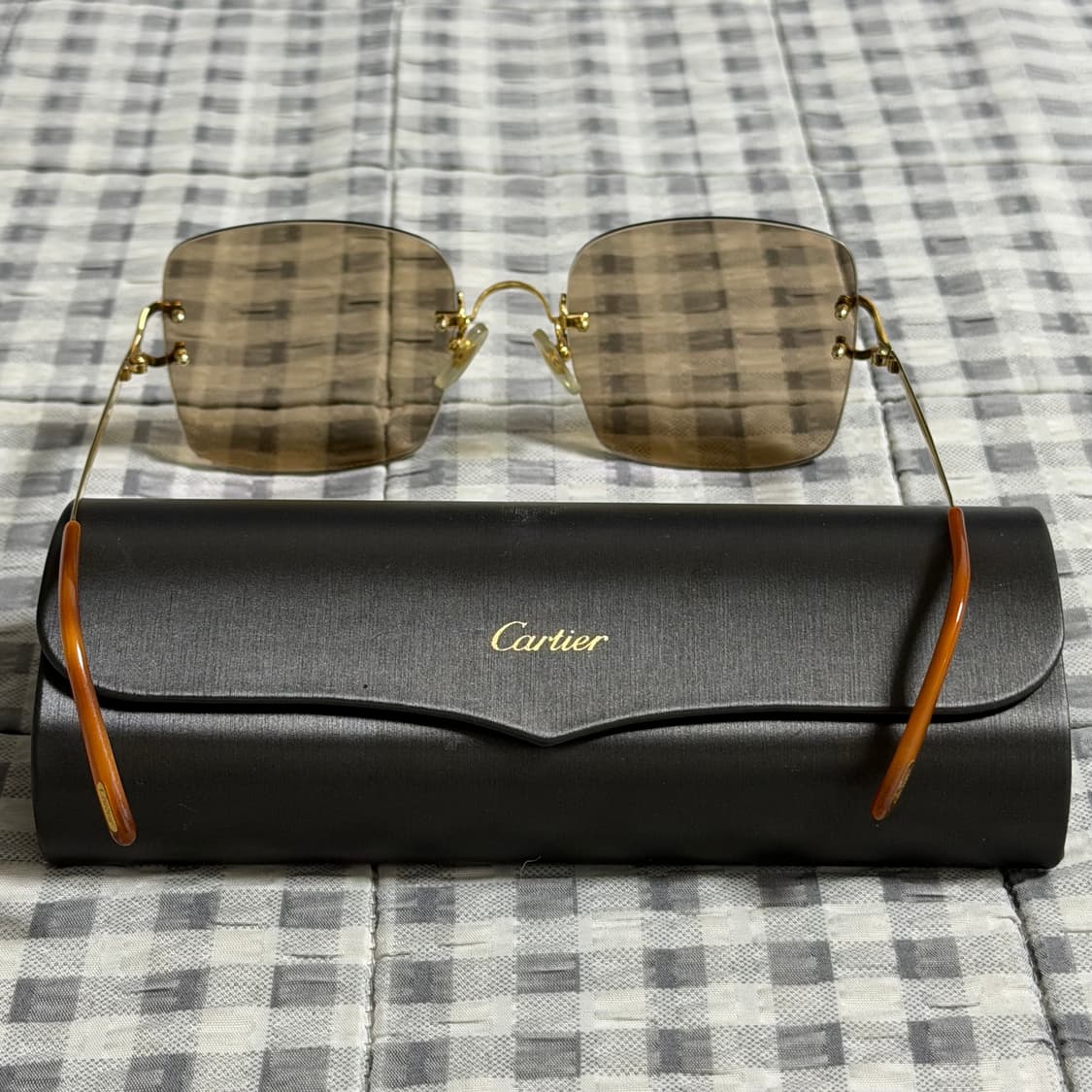 (OS) Cartier 까르띠에 C 데코 클래식 선글라스 상품이미지6