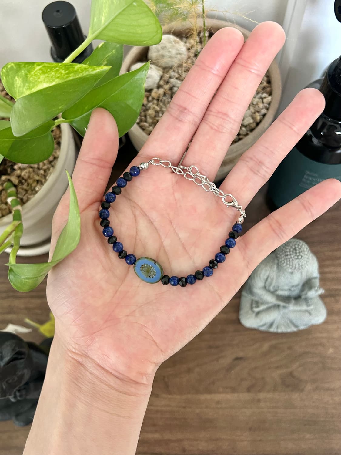 [핸드메이드] • 팔찌 • 조각난 밤 상품이미지2