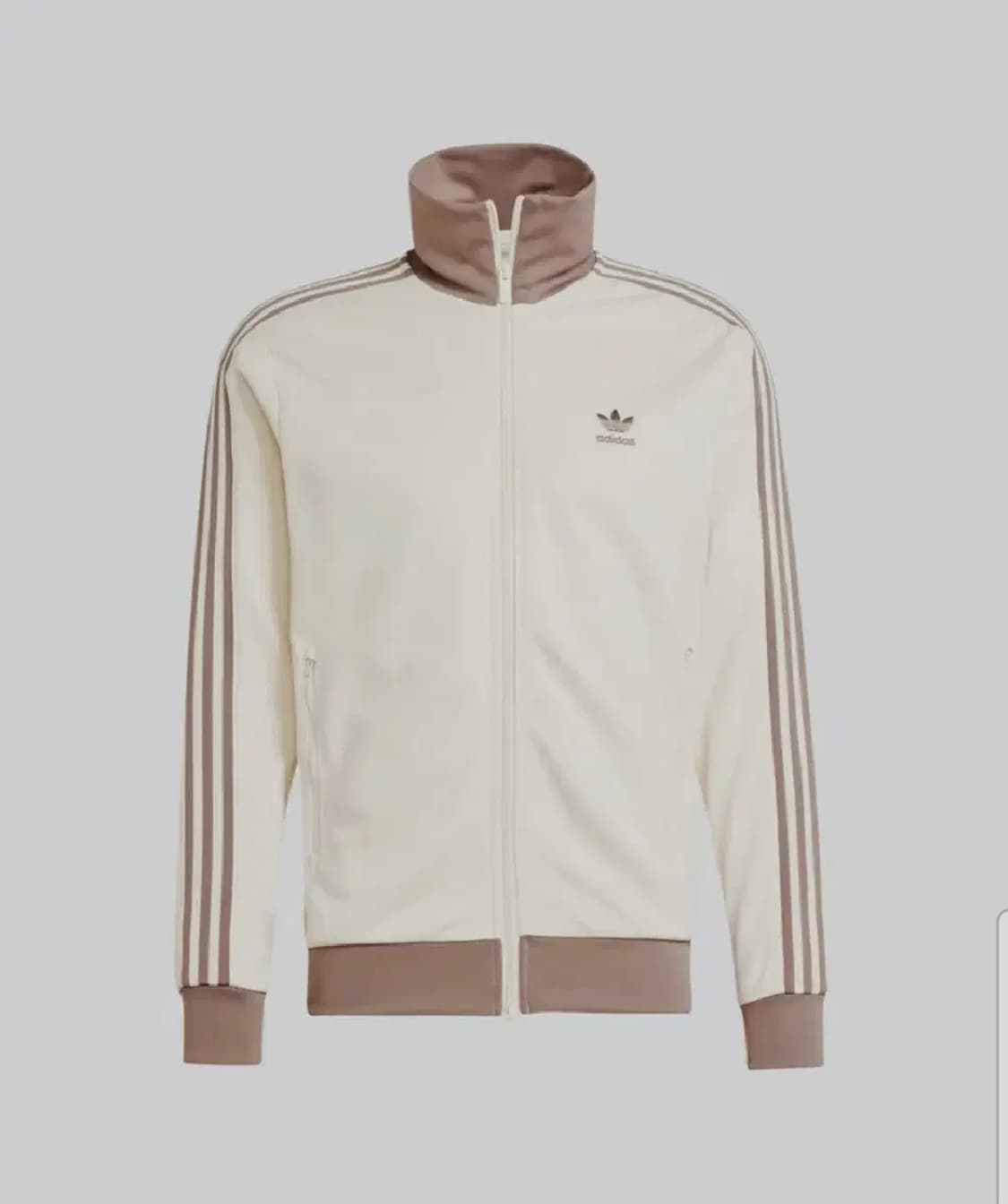 새상품)) 베켄바우어 트랙탑 아이보리 브라운 JP2522 M사이즈 상품이미지1